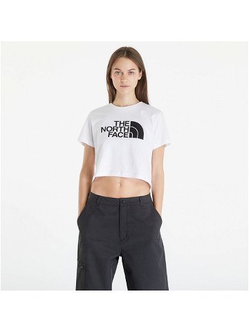 The North Face S S Cropped Easy Tee TNF White