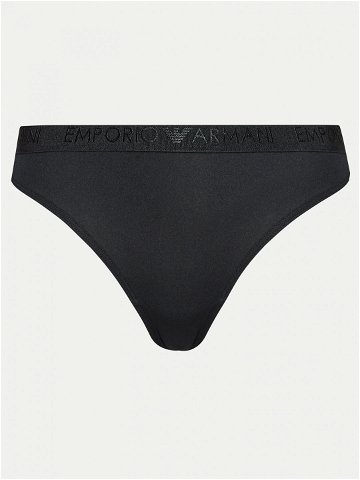 Emporio Armani Underwear Sada 2 kusů string kalhotek 163333 4R235 00020 Černá
