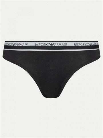 Emporio Armani Underwear Sada 2 kusů brazilských kalhotek 163334 4R227 00020 Černá