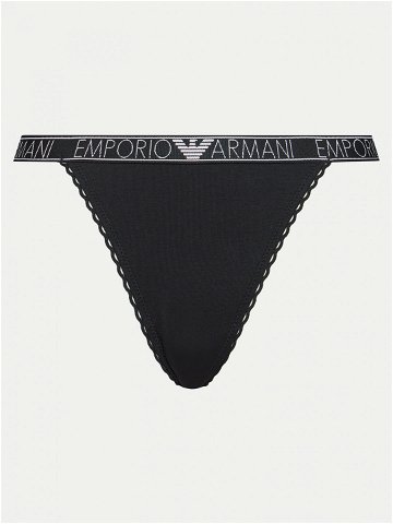 Emporio Armani Underwear Kalhotky string 164282 4R221 00020 Černá