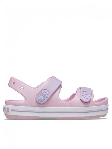 Crocs Sandály Crocband Cruiser Sandal Kids 209423 Růžová