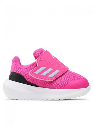 Adidas Sneakersy Runfalcon 3 0 Sport Running Hook-and-Loop Shoes HP5860 Světle modrá