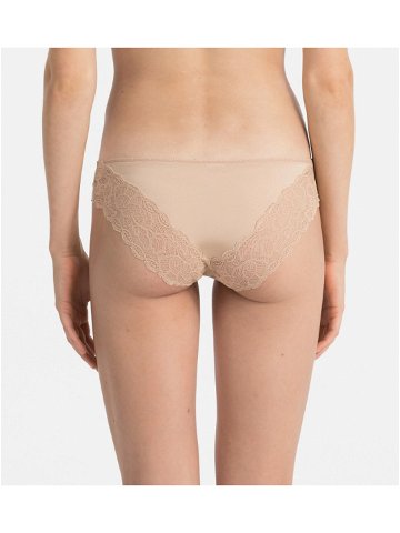 Dámské kalhotky QF1200E-GXB meruňková – Calvin Klein tělová XS
