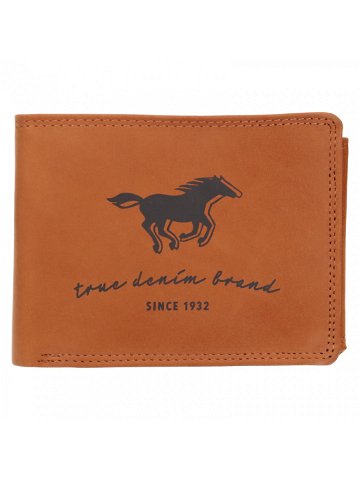 Pánská kožená peněženka Mustang Enet – koňak