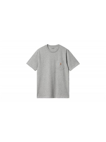 Carhartt WIP S S Pocket T-Shirt Grey Heather