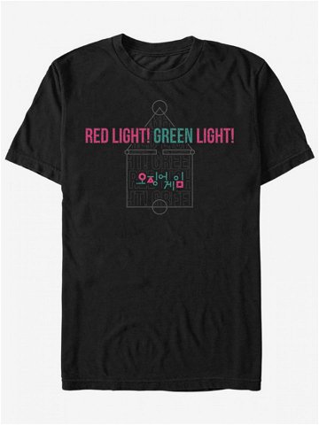 ZOOT Fan Netflix Zelené světlo červené světlo Hra na oliheň Triko Černá