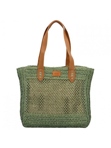 Dámská kabelka přes rameno zelená – Coveri Sephora