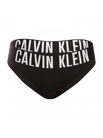 Dámské kalhotky Calvin Klein černé QF7792E-UB1 M