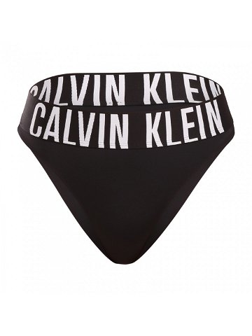 Dámská tanga Calvin Klein černé QF7639E-UB1 M