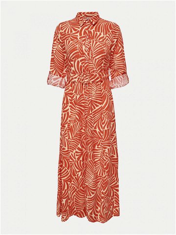 ONLY Košilové šaty Callie 15318799 Oranžová Regular Fit