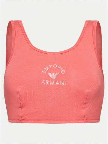 Emporio Armani Underwear Podprsenkový top 164403 4R223 05373 Růžová