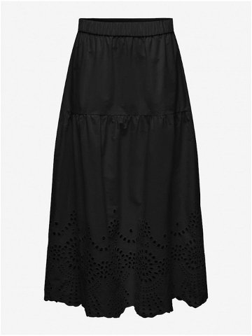 Černá dámská maxi sukně ONLY Roxanne