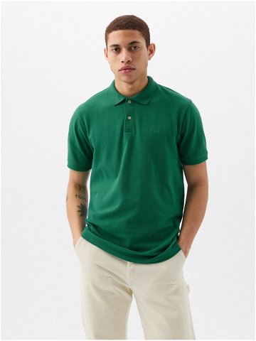 Zelené pánské polo tričko GAP
