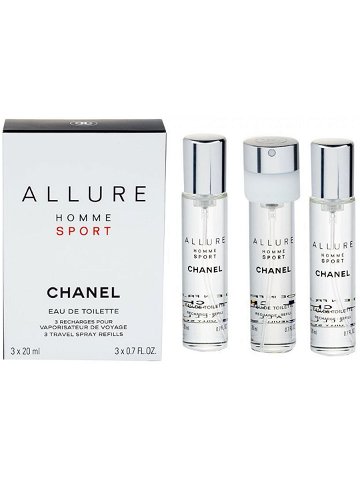 Chanel Allure Homme Sport – EDT náplň 3 x 20 ml 60 ml