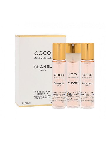 Chanel Coco Mademoiselle – EDT náplň 3 x 20 ml 60 ml