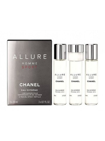Chanel Allure Homme Sport Eau Extreme – EDP náplň 3 x 20 ml