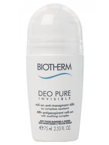 Biotherm 48hodinový zklidňující antiperspirant Deo Pure Invisible Roll-On 75 ml