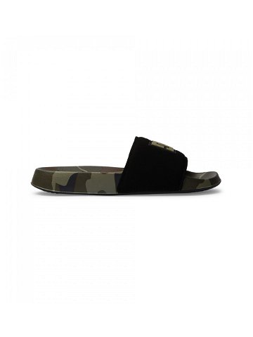 Dc shoes pánské pantofle Slide SE White Black Camo Černá Velikost 12 US
