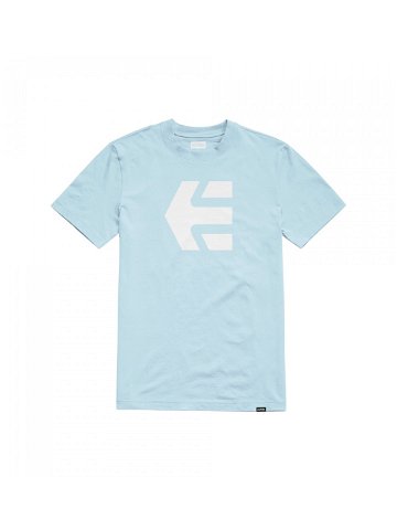 Etnies pánské tričko Icon Light Blue Modrá Velikost M 100 bavlna