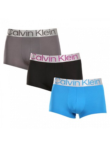 3PACK pánské boxerky Calvin Klein vícebarevné NB3074A-MH8 XXL