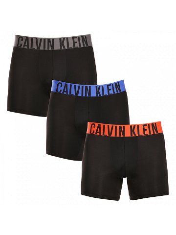 3PACK pánské boxerky Calvin Klein černé NB3612A-MDJ XXL
