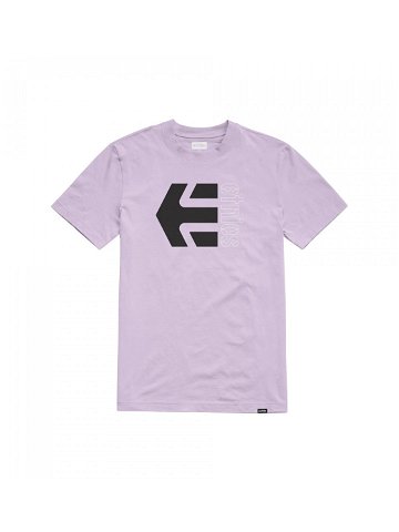 Etnies pánské tričko Corp Combo Lavender Fialová Velikost XL 100 bavlna
