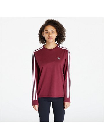 Adidas 3 Stripes Long Sleeve T-Shirt Shared