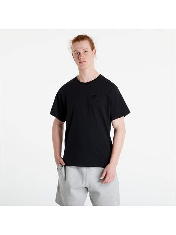 Nike NSW Knit Lightweight Short Sleeve Tee Black Black Black