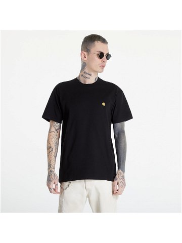 Carhartt WIP S S Chase T-Shirt Black Gold