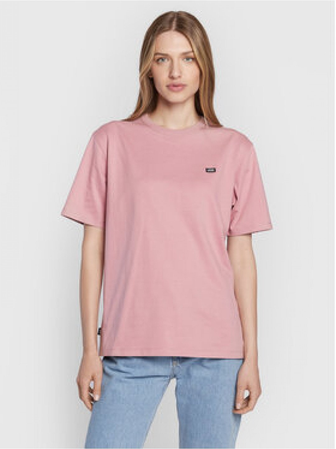 Vans T-Shirt Small VN0A5I8X Růžová Regular Fit