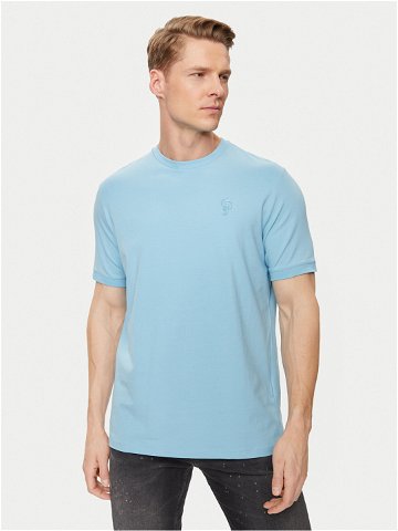 KARL LAGERFELD T-Shirt 755055 542221 Modrá Regular Fit