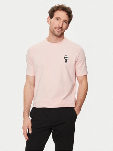 KARL LAGERFELD T-Shirt 755027 542221 Růžová Regular Fit