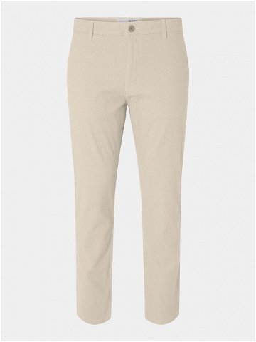 Selected Homme Chino kalhoty Slh175-Slim 16094023 Béžová Slim Fit