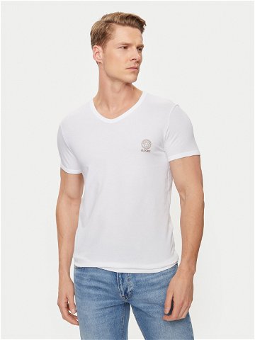 Versace T-Shirt AUU01004 Bílá Regular Fit