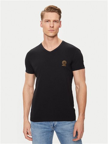 Versace T-Shirt AUU01004 Černá Regular Fit
