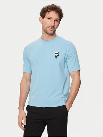 KARL LAGERFELD T-Shirt 755027 542221 Světle modrá Regular Fit