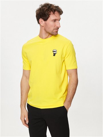 KARL LAGERFELD T-Shirt 755027 542221 Žlutá Regular Fit