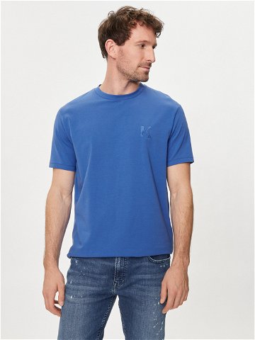 KARL LAGERFELD T-Shirt 755890 542221 Modrá Regular Fit
