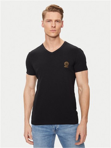 Versace 2-dílná sada T-shirts AU10193 Černá Slim Fit