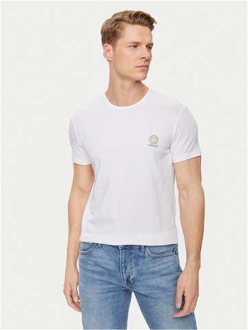 Versace T-Shirt Medusa AUU01005 Bílá Slim Fit