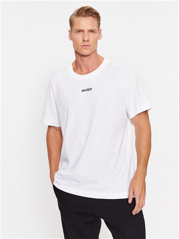 Hugo T-Shirt 50493057 Bílá Relaxed Fit