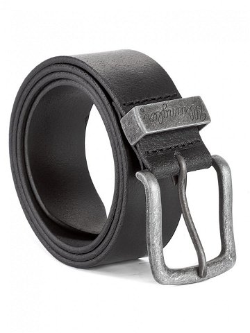 Wrangler Pánský pásek Metal Loop W0080US01 85 Černá