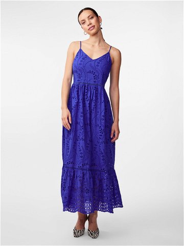 YAS Letní šaty Luma 26032686 Modrá Regular Fit