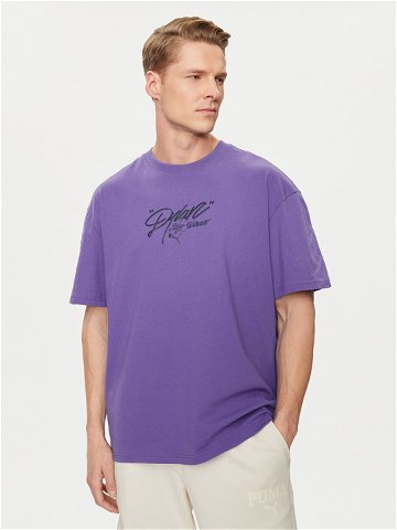 Puma T-Shirt Dylan s Gift Shop 625271 Fialová Regular Fit