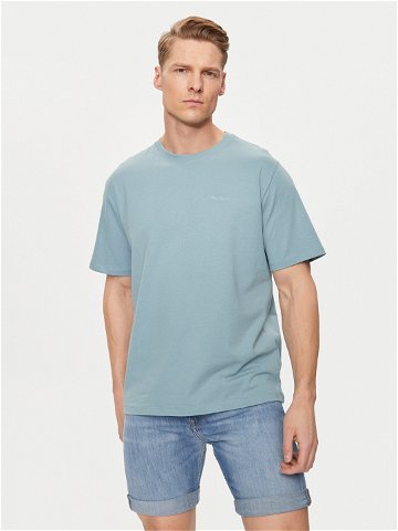 Pepe Jeans T-Shirt Connor PM509206 Modrá Regular Fit