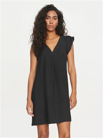 Vero Moda Letní šaty Natja 10308872 Černá Regular Fit