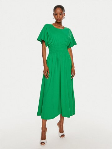 United Colors Of Benetton Letní šaty 3BL0DV01I Zelená Regular Fit