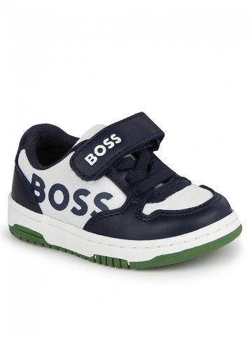 Boss Sneakersy J50875 M Tmavomodrá