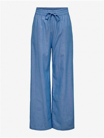 Modré dámské kalhoty ONLY Arja