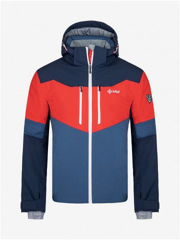 Červeno-modrá pánská lyžařská bunda Kilpi Sion-M
